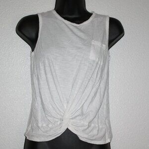 Girls tie front style sleeveless top